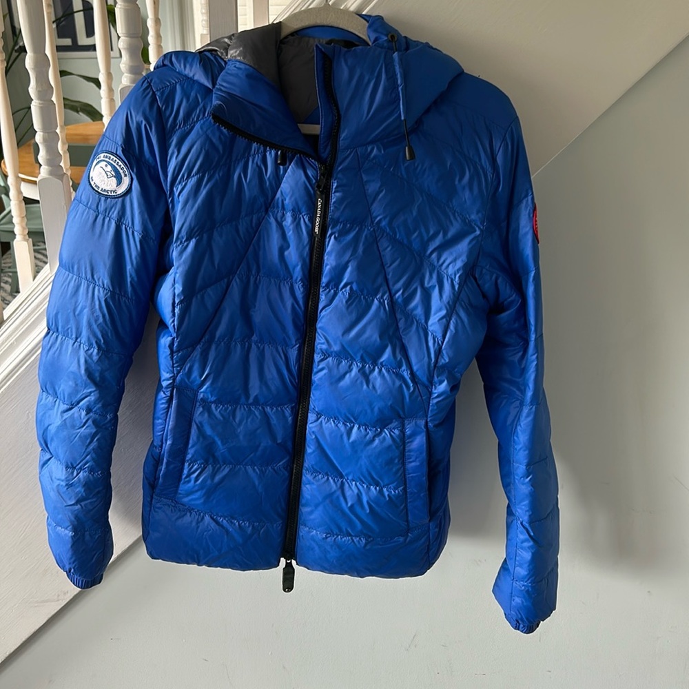 Canada Goose PBI Ambassador Packable Royal Blue Jacket Women’s Large